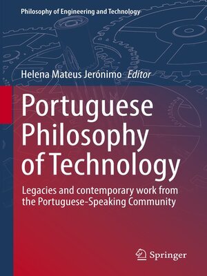 cover image of Portuguese Philosophy of Technology